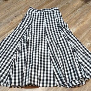 Who what wear Gingham maxi skirt with pockets